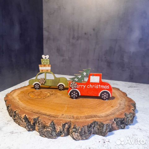 Новогодние ёлочные украшения в эко-стиле