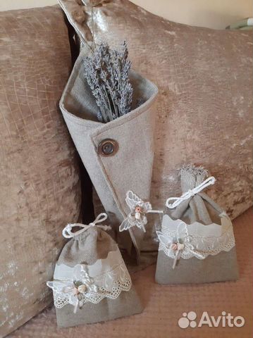 Набор мешочков в интерьере