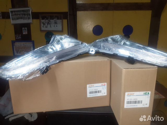 Фара противотуманная hyundai solaris 14-17 (к-т)