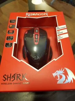 Мышь игровая беспроводная Redragon Shark