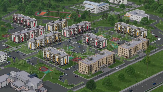 2-к. квартира, 65 м², 4/4 эт.