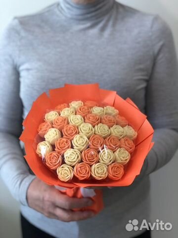 Букет сладкий из шоколадных конфет