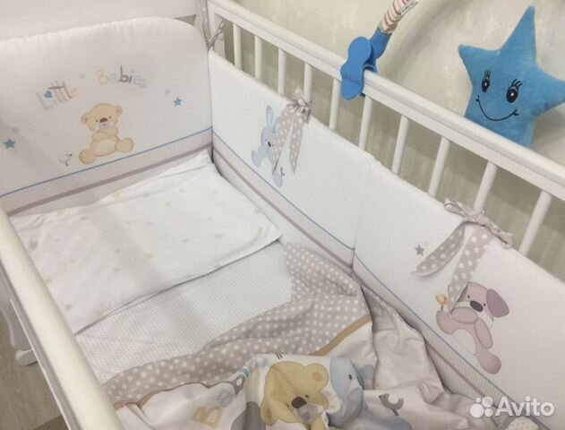 Бортики и балдахин