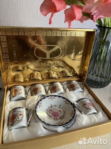 Сервиз кофейный yamasen gold collection