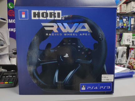 Руль Hori Racing Wheel apex для PS 3, PS4