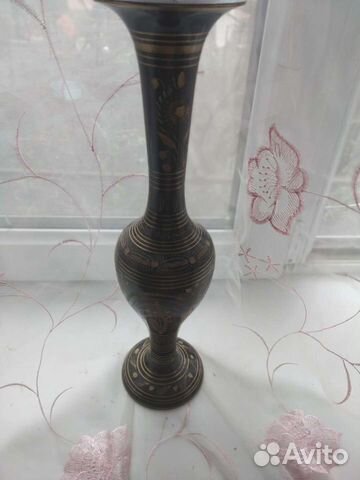 Ваза латуневая