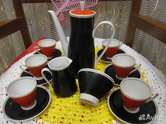 Кофейный сервиз гдр популярный в СССР 1960-1970гг