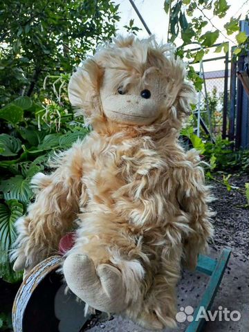 Обезьянка. Мягкая игрушка СССР или гдр
