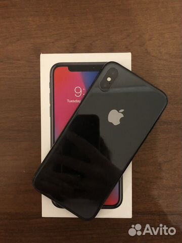 iPhone x 64gb black