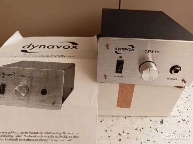 Dynavox CSM 112sl.Усилитель для наушников