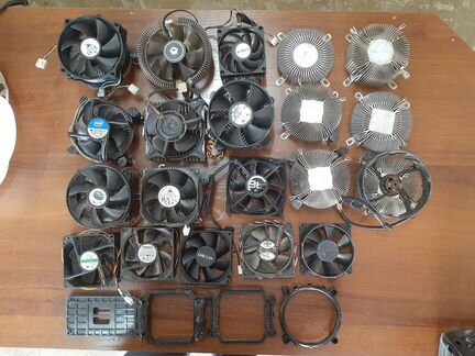 Ремонт Компьютеров Кулеры радиаторы Intel AMD