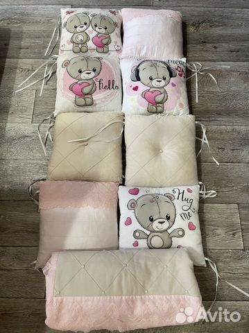 Бортики в кроватку