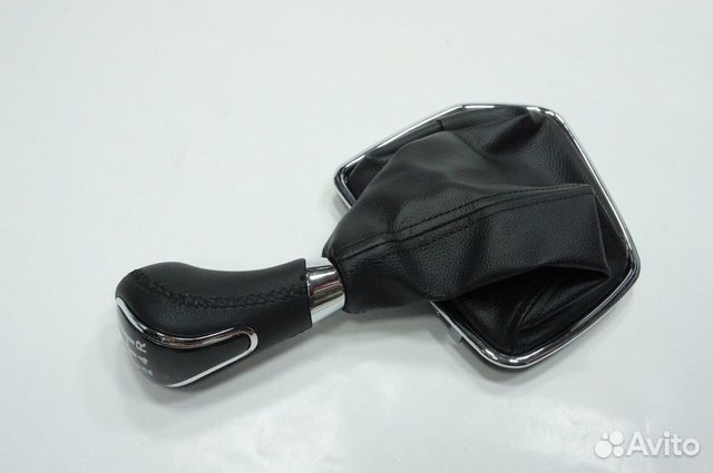 Чехол ручки кпп Лада Приора 2 с хромом