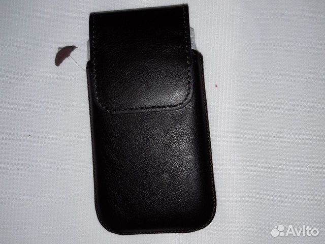 Кожаный чехол для телефона на магните