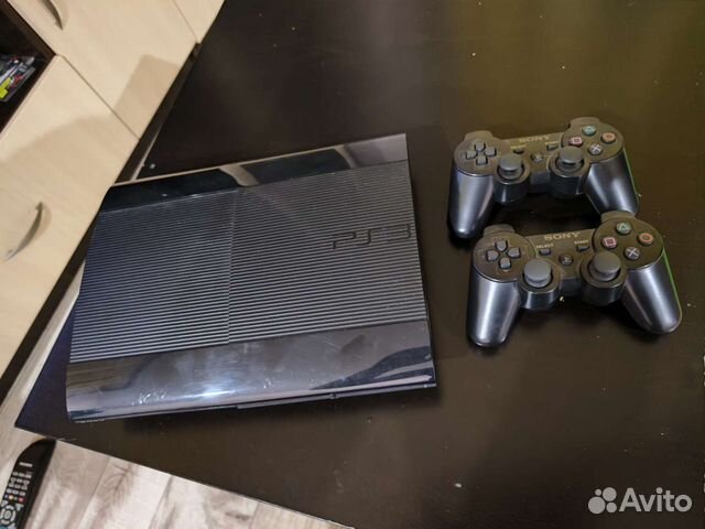 Sony PS3 super slim (прошитая) +70 игр