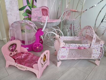 Одежда, шкаф, колыбель baby annabell