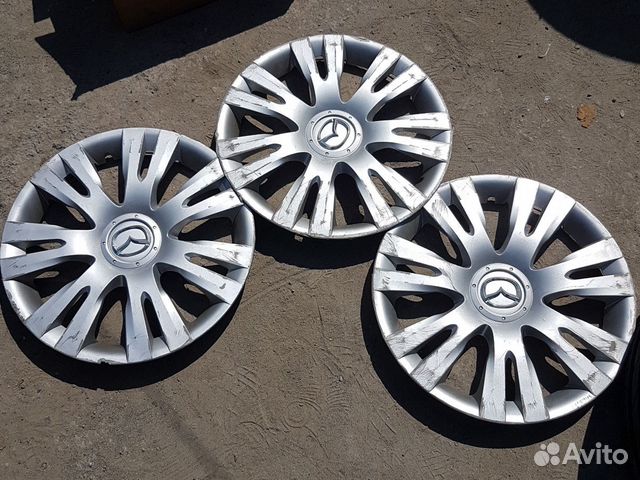 3 колпака мазда оригинал р15 поштучно