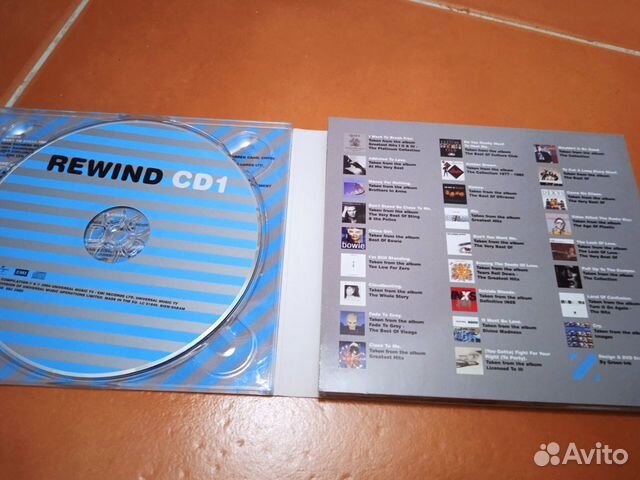 CD диск rewind 2 CD & 1 DVD