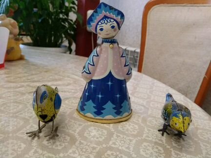 Игрушки заводные СССР