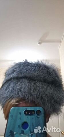 Шапка из чернобурки