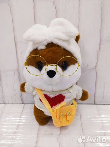 Мягкая игрушка Собачка Лалафанфан 30см