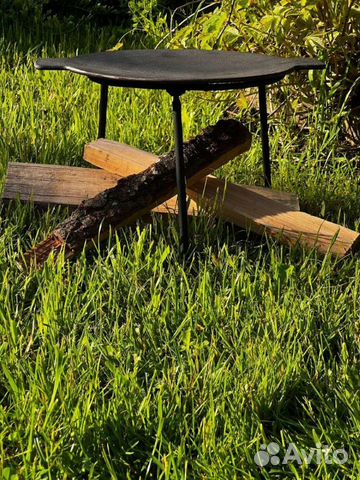 Садж чугунный 30 см с подставкой