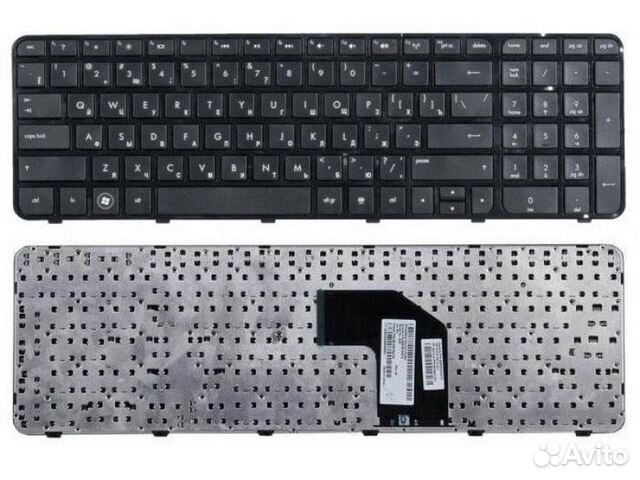 Клавиатура HP G6-2000 чёрная с рамкой