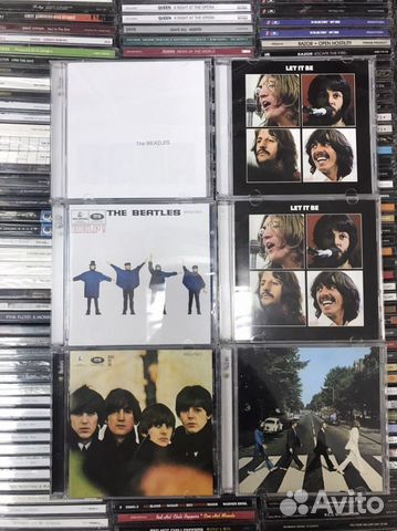 Музыкальные cd диски the Beatles