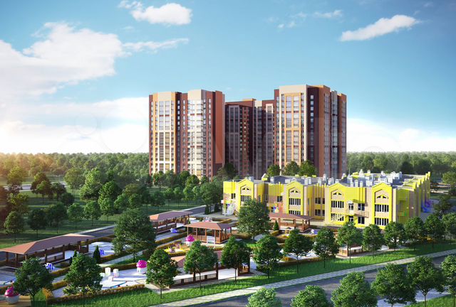 2-к. квартира, 56,3 м², 6/16 эт.