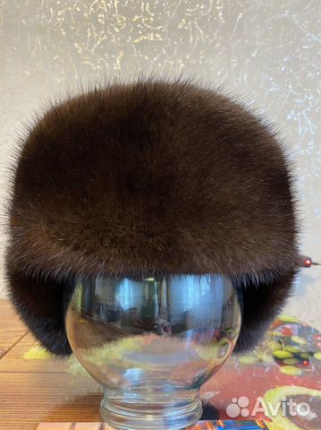 Мужская норковая шапка