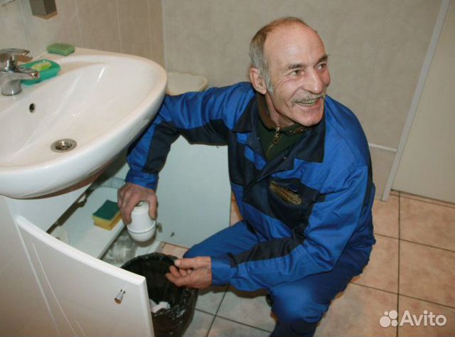 Сантехник. Установка раковины, унитаза Одинцово