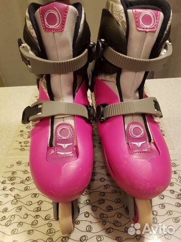 Ролики детские раздвижные Oxelo Play5 Girl 34-36