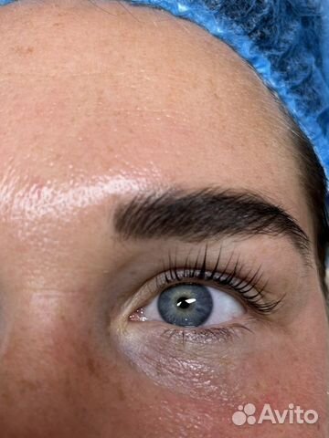 Ламинирование+окрашивание+ботокс ресниц