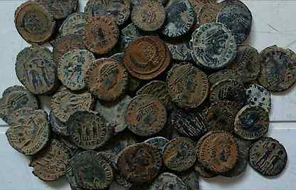 Нечищенные Римские Монеты IV Век