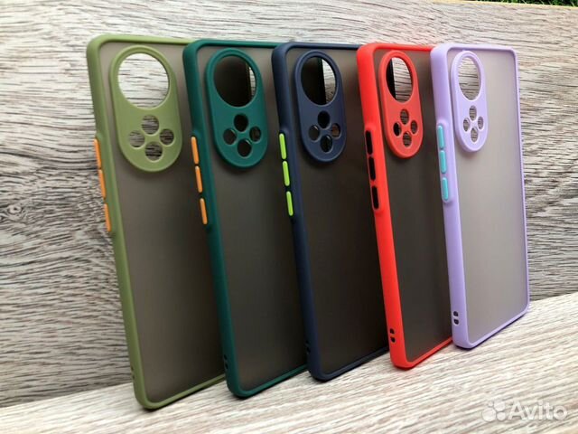 Чехол для Huawei Honor 50 пластик/матовый/силикон