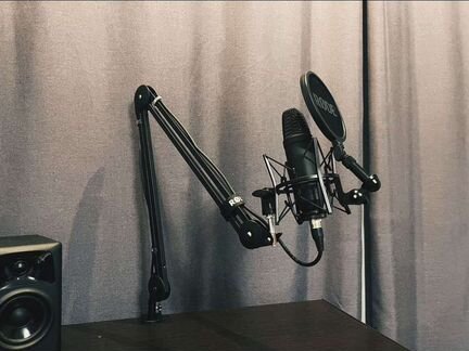 Стойка для микрофона аналог Rode PSA-1 пантограф