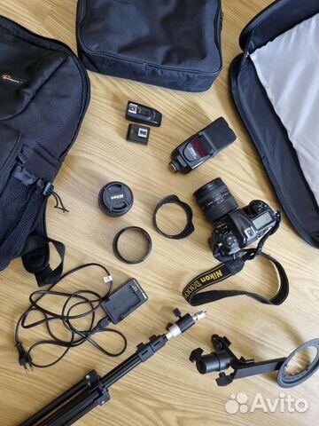 Зеркальный фотоаппарат nikon комплект
