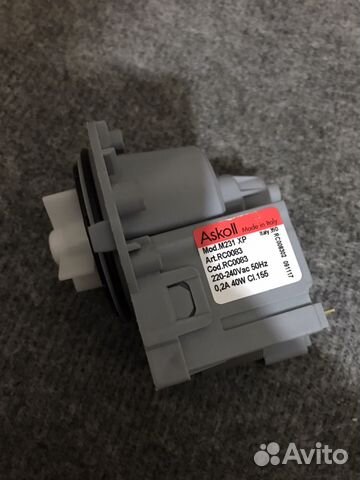 Насос сливной на стиралку