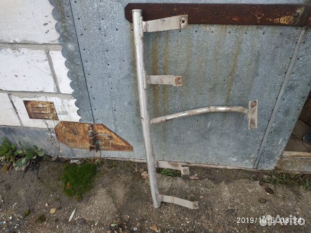 Защита зад.бампера шнивы из нержавейки