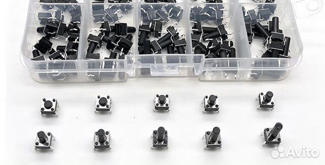 Тактовая кнопка, микро - переключатель