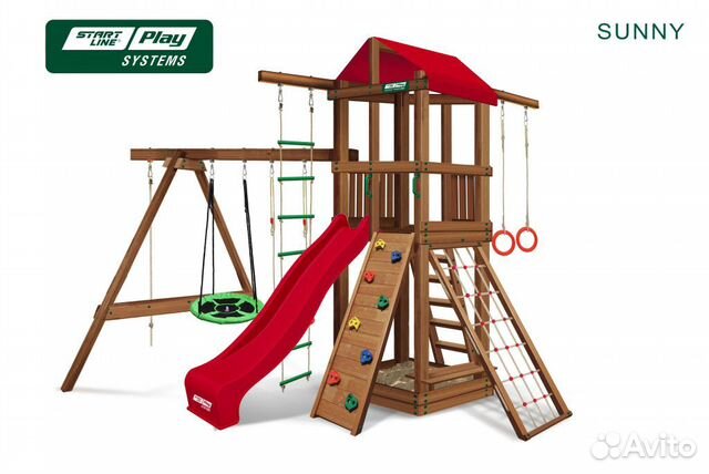 Детский спортивный комплекс городок Sunny Премиум