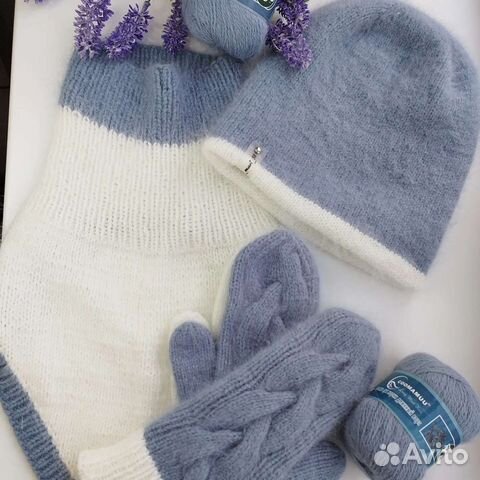 Комплект из пуха норки