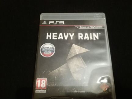Heavy rain для Sony PS3 лицензия