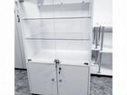 Витрина- шкаф со стеклянными полками объявление продам