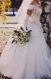 Продам свадебное платье 40-44р, 5000 т.р