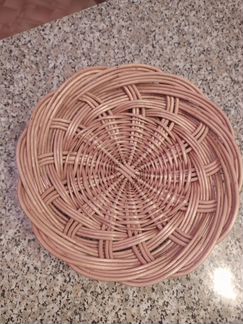 Блюдо плетеное. Ручная работа. Новое