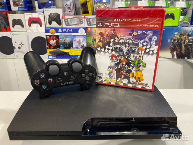 Sony PS3 Slim + Kingdom Hearts HD 1.5 Remix