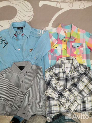 Рубашки на мальчика р-р 104