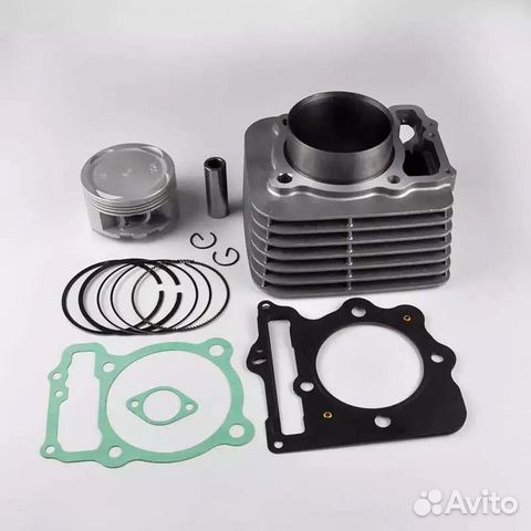 Цилиндр, поршень цпг Honda XR400, Minsk Goose 400