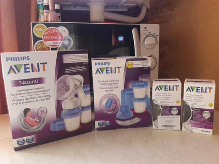 Молокоотсос, контейнеры и бутылочки